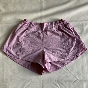Lululemon Women's Light Purple Athletic Shorts